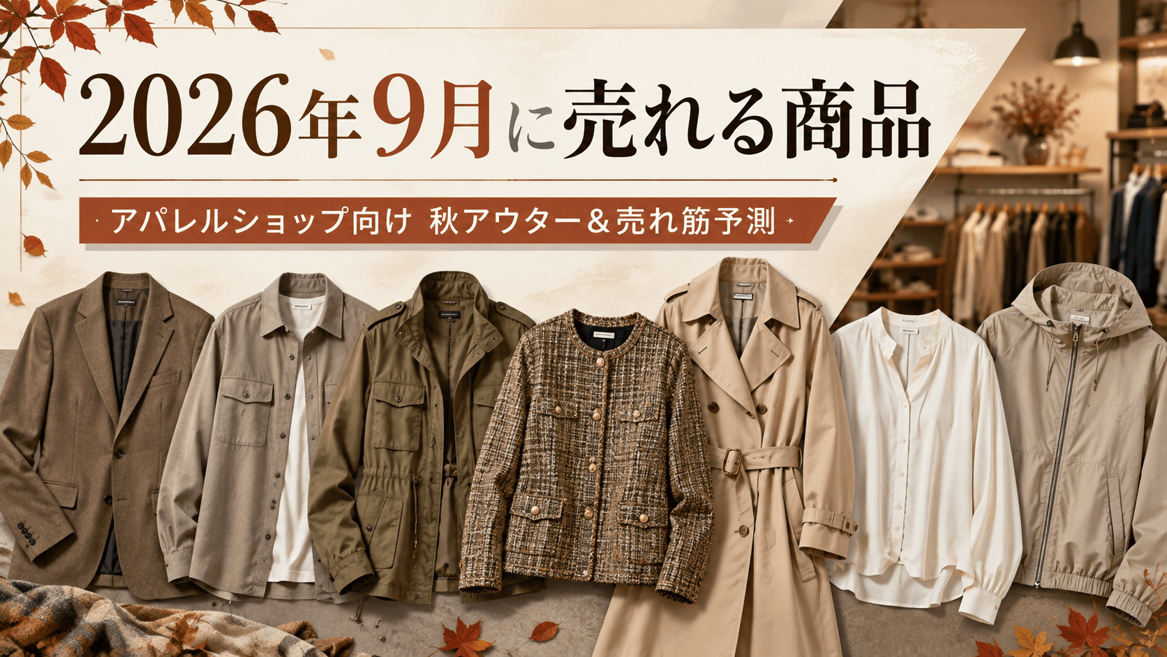 9月に売れる商品